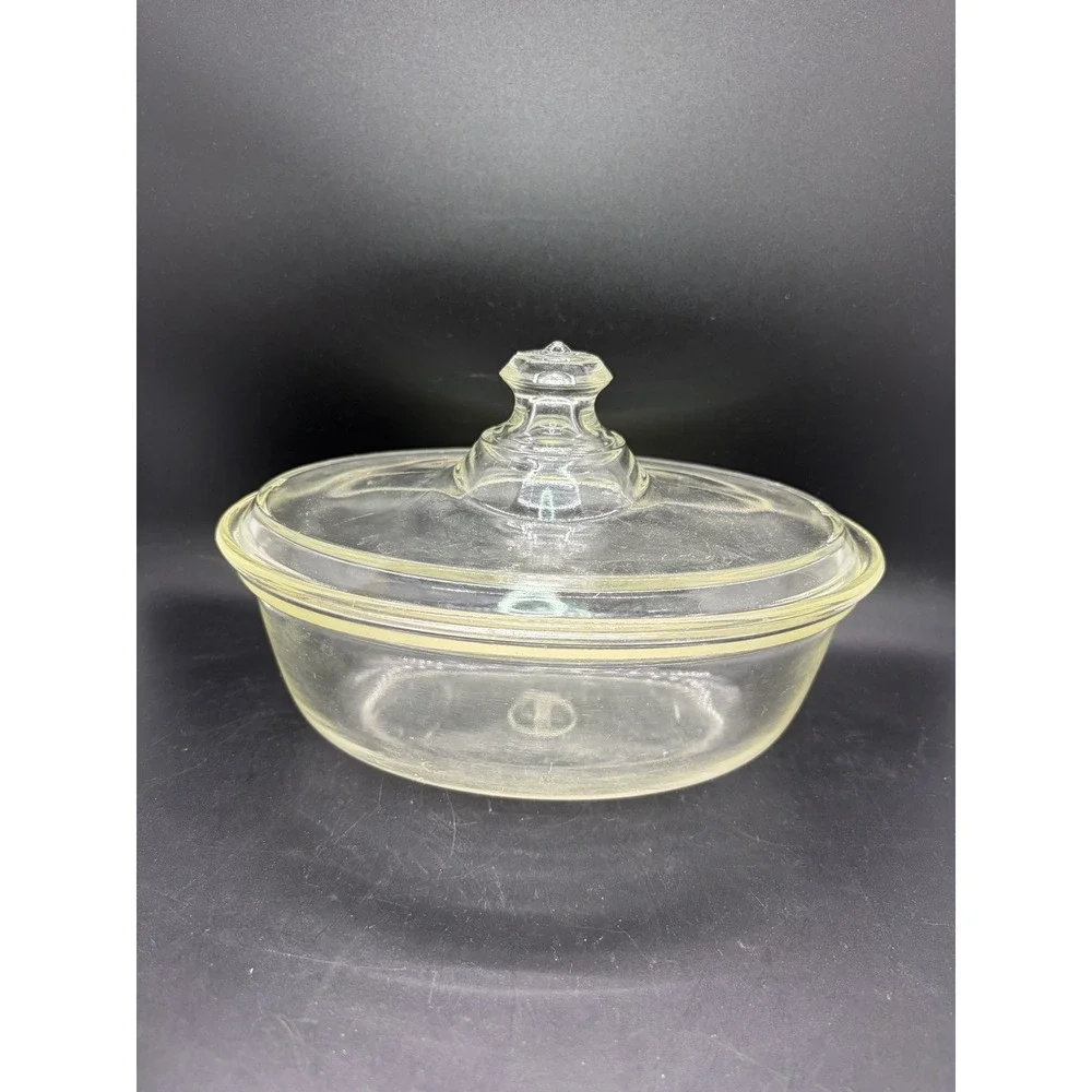 1915 - 1919 Antique Pyrex Oval Baking/Casserole 5
